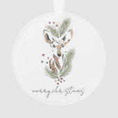 水素朴色ディアクリスマスキープサケ オーナメント (裏面)