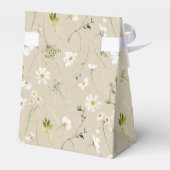 水素朴色デイジーブライダルシャワーありがとう フェイバーボックス (裏面サイド)