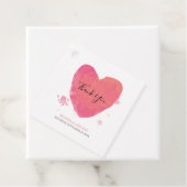 水素朴色ハート結婚の贈り物 フェイバータグ (インサイチュ)