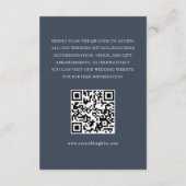 水素朴色バラフローラ結婚詳細 エンクロージャーカード (裏面)