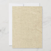 水素朴色バラフローラ50th誕生日パーティー 招待状 (裏面)