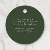 水素朴色パインコーンリースメリークリスマス フェイバータグ (裏面)