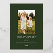 水素朴色パインコーンリース2写真 箔シーズンカード (裏面)