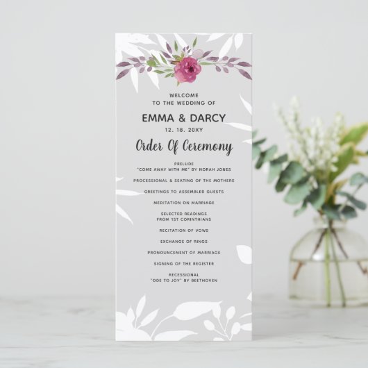 水素朴色ピンクフローラ結婚ズ プログラム (スタンド正面)