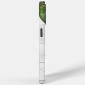 水素朴色ピンクローズグレーウッドテクスチャ Case-Mate iPhoneケース (裏面 / 右)