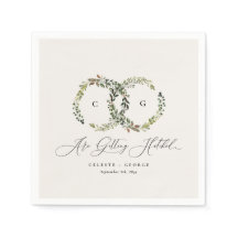 水素朴色フローラリースモノグラ結婚ム