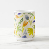 水素朴色フローラ植物園 コーヒーマグカップ (中央)