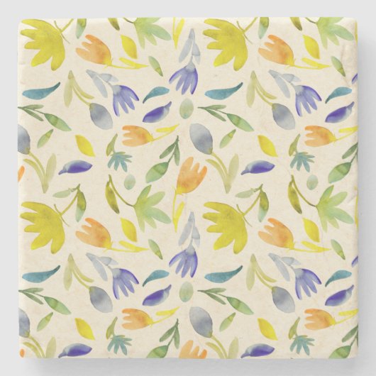 水素朴色フローラ植物園 ストーンコースター (正面)