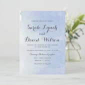 水素朴色ブルー結婚ズ 招待状 (スタンド正面)