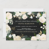 水素朴色プオ淡い色のニーブライダルシャワー 招待状 (正面)