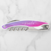 水素朴色ホログラフィックブリーズメイド名 ソムリエナイフ (裏面)