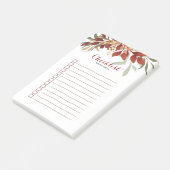 水素朴色ボヘミアン秋書道 ポストイット (アングル)