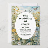 水素朴色メドウ結婚ズ 招待状 (正面)