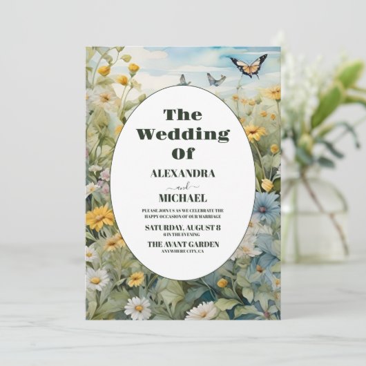 水素朴色メドウ結婚ズ 招待状 (スタンド正面)