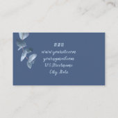 水素朴色モダン緑化フローラマッサージ 名刺 (裏面)