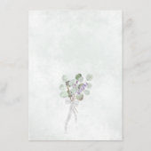 水素朴色ユーカリ結婚ス詳細 エンクロージャーカード (裏面)