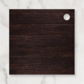 水素朴色ユーカリ葉ベビーシャワー フェイバータグ (裏面)