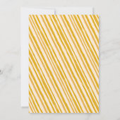 水素朴色レモン誕生日 招待状 (裏面)