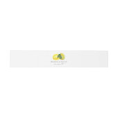 水素朴色レモ結婚ンス 招待状ベリーバンド (フラット)