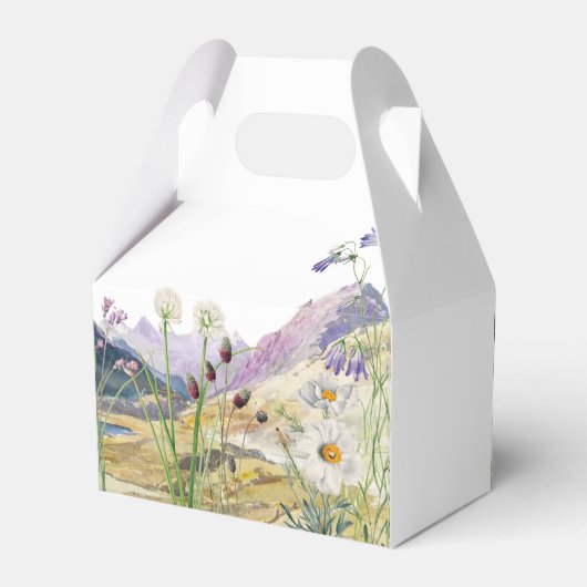 水素朴色ワイルドフラワーマウンテン結婚ズ フェイバーボックス (裏面サイド)