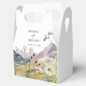 水素朴色ワイルドフラワーマウンテン結婚ズ フェイバーボックス (オープン)