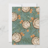 水素朴色ワイルドワンバースデーパーティー 招待状 (裏面)