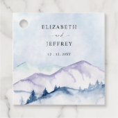 水素朴色山野外パイン結婚ズ フェイバータグ (正面)