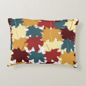 水素朴色秋紅葉 アクセントクッション (裏面)