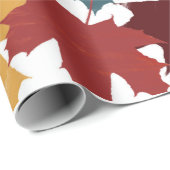 水素朴色秋紅葉 ラッピングペーパー (ロールコーナー)