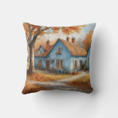 水素朴色紅葉装飾品 クッション (裏面)