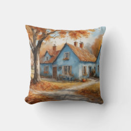 水素朴色紅葉装飾品 クッション