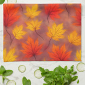 水素朴色紅葉 – 紅葉 キッチンタオル (折り畳み)