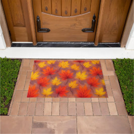 水素朴色紅葉 – 紅葉 ドアマット