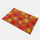 水素朴色紅葉 – 紅葉 ドアマット (アングル)