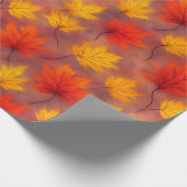 水素朴色紅葉 – 紅葉 ラッピングペーパー (角)