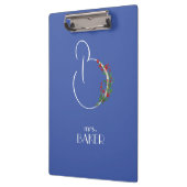 水素朴色花文字B クリップボード (左)