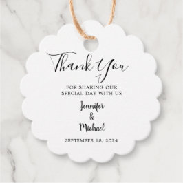 水素朴色葉国結婚式ありがとう フェイバータグ