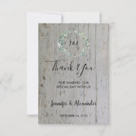 水素朴色葉木ありがとう結婚さん 招待状