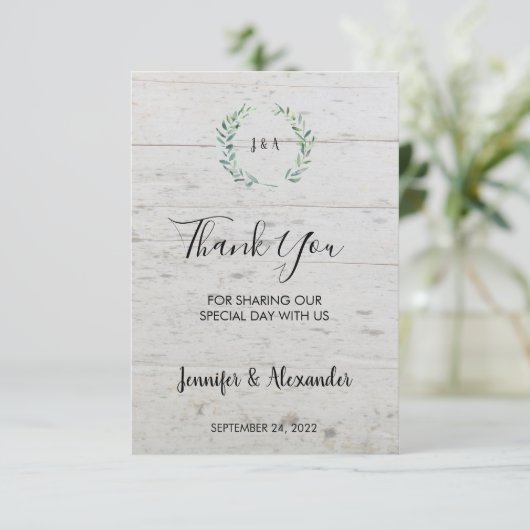 水素朴色葉木ありがとう結婚さん 招待状 (スタンド正面)