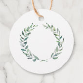 水素朴色葉結婚写真 フェイバータグ (裏面)