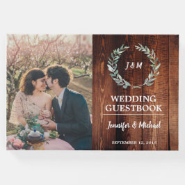 水素朴色離れのバーンドウ結婚ッド ゲストブック