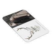 水素朴色鹿 |日付マグネットの保存 マグネット (右側)