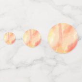 水素朴色Appleパターン紙吹雪 コンフェッティ (裏面)