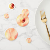 水素朴色Appleパターン紙吹雪 コンフェッティ (グループ)