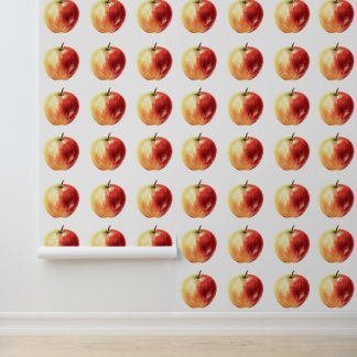 水素朴色Appleパターン 壁紙