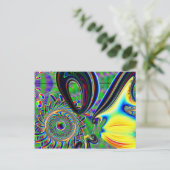 水素燃料電池はがき ポストカード (スタンド正面)