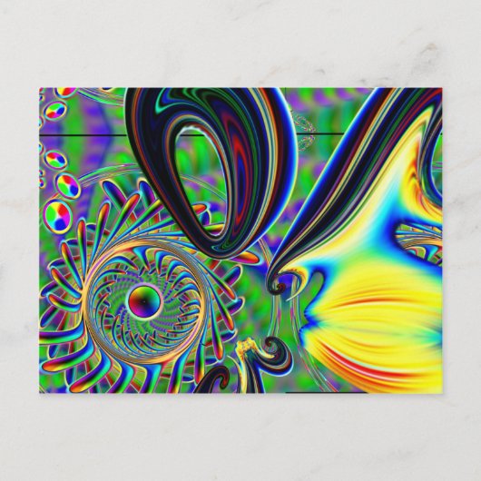 水素燃料電池はがき ポストカード (正面)