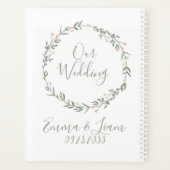 水結婚彩緑結婚野 プランナー手帳 (裏面)