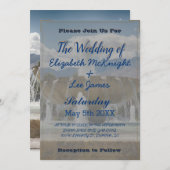 水結婚泉 招待状 (正面/裏面)