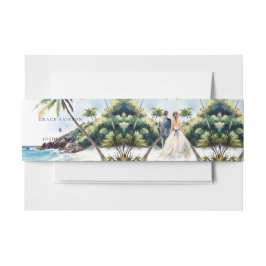 水結婚色の対結婚心 招待状ベリーバンド